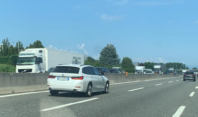A8, lunghe code tra Busto e Castellanza