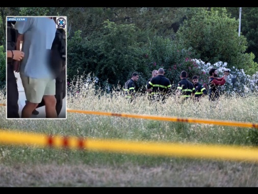 Il killer di Villa Pamphili ha dato nome falso