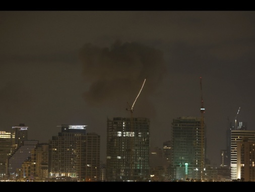 Sirene a Tel Aviv, allarme in numerose aree del Paese