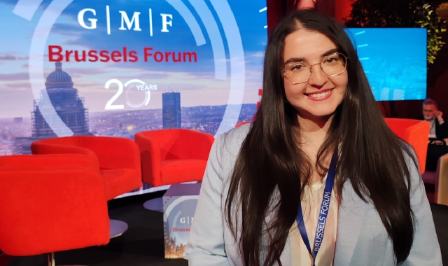 Helin Yildiz a Bruxelles