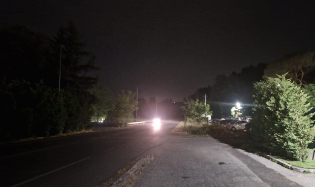 Lacuale al buio: colpa dei ladri di rame