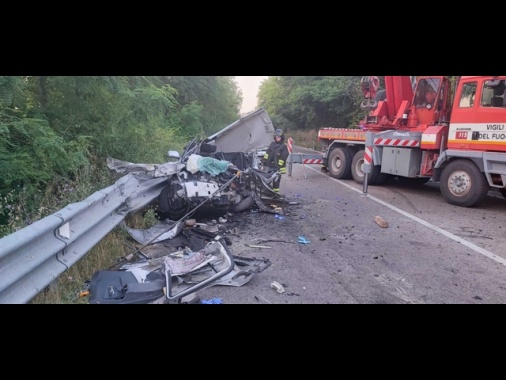 Scontro nella notte sulla Casilina, quattro morti