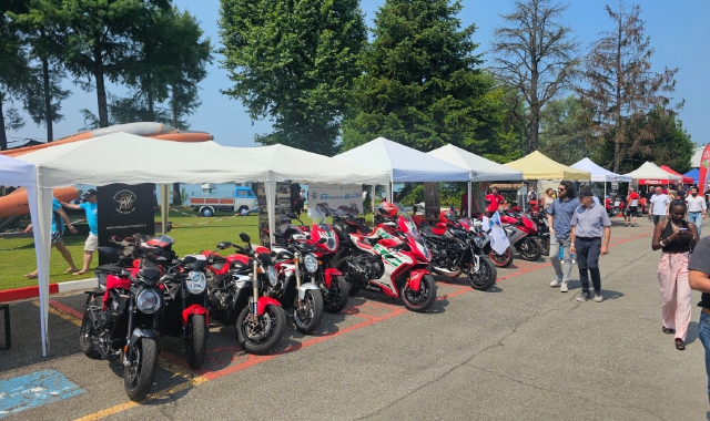 MvAgusta in festa, pienone alla Schiranna