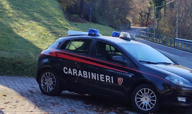 I carabinieri hanno arrestato il giovane (foto Archivio)