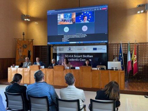 In ateneo Palermo le aule immersive con tecnologia 5G