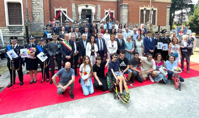 Da sinistra, Cristina Boracchi, Riccardo Comerio e Mauro Ghisellini