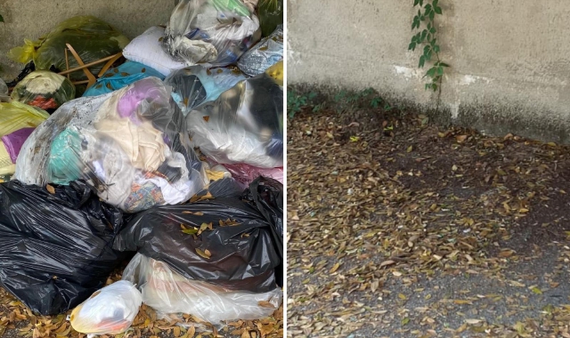 Avigno, via i rifiuti: piazzale ripulito