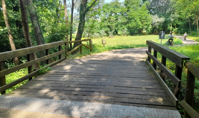 Lavori a Voltorre, chiusa la ciclopedonale del lago