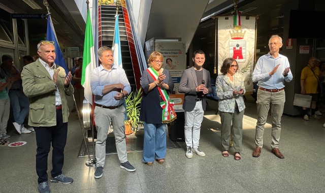 La presentazione della nuova Giunta (foto Agenzia Blitz)