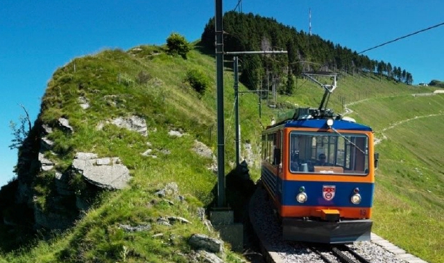 Monte Generoso: in vetta stando in carrozza