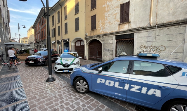 Il luogo dove è avvenuto l’omicidio di Davide Gorla  (foto Blitz)