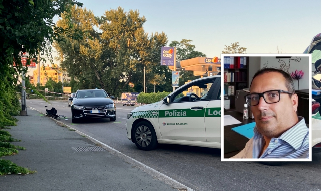 Il luogo della tragedia e nel riquadro l’avvocato Gianazza