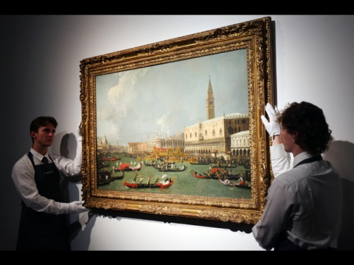 Il Bucintoro del Canaletto venduto a 37 milioni, è record