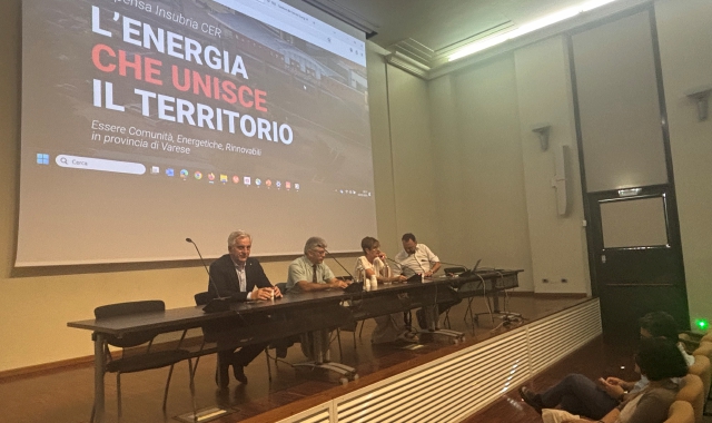 Comunità energetica, summit a Varese