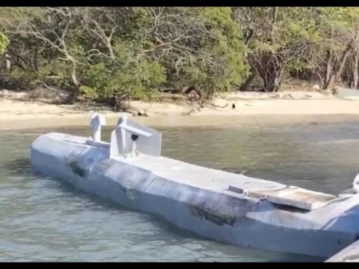 Colombia, intercettato primo sottomarino-drone usato dai narcos