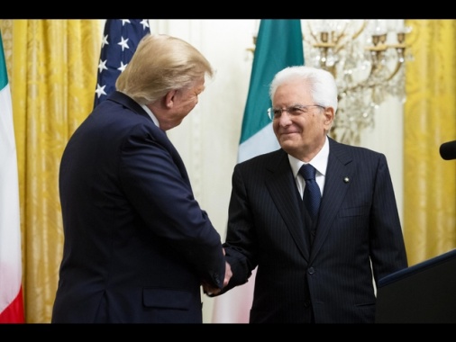 Mattarella a Trump,vincolo transatlantico centrale per pace