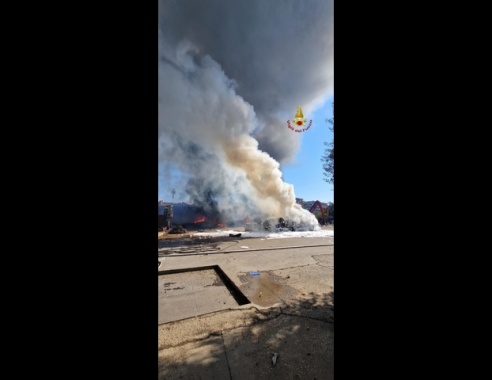 Esplosione a Roma, camion aveva urtato conduttura