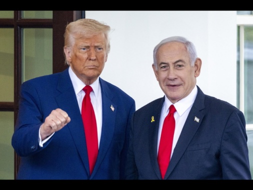 Media, 'Trump vuole accordo con Netanyahu su fine guerra a Gaza'