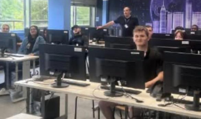 Studenti della scuola sera dell’Ite di Busto Arsizio