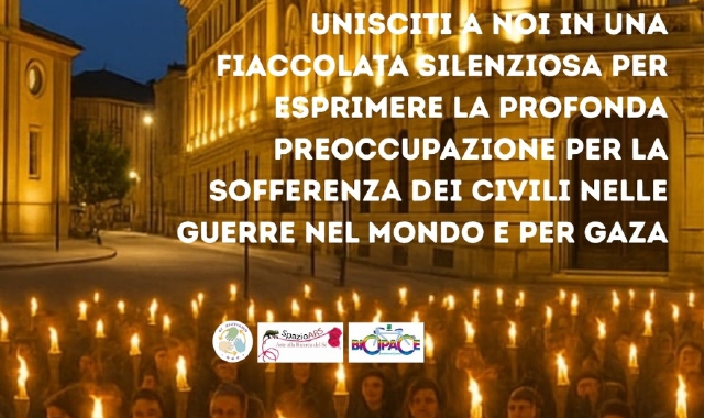 Legnano, salta la “Fiaccolata per la Pace”