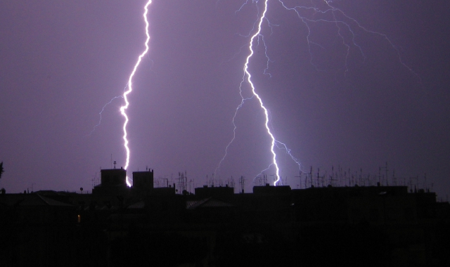 Lombardia: 40.000 fulmini in tre giorni