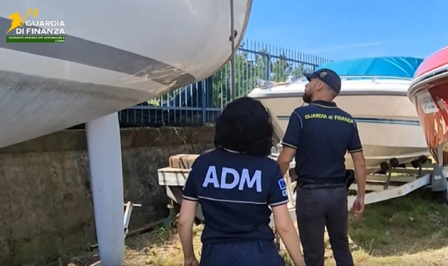 Natanti svizzeri irregolari nei laghi Maggiore e Ceresio