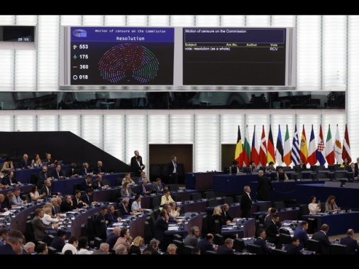 L'Eurocamera boccia la sfiducia a von der Leyen