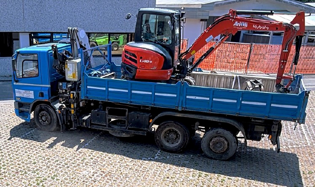Ritrovato a Torba il camion rubato al fratello di Bianchi