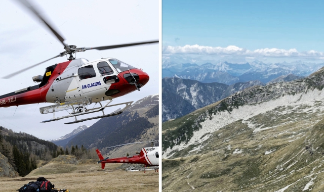 Antonio Sassi in montagna  (foto Prealpina)