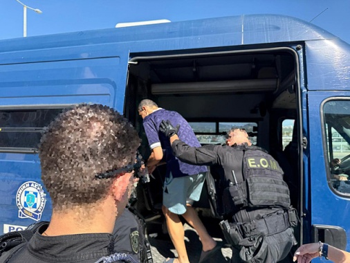 Francis Kaufmann estradato, arrivato a Roma dalla Grecia