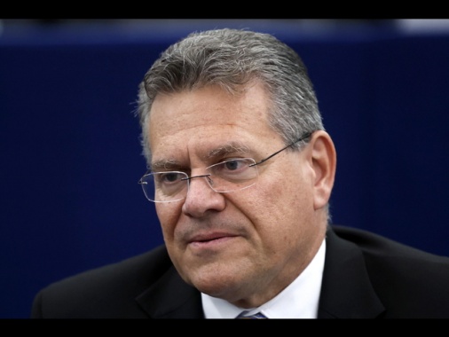 Sefcovic, 'l'incertezza con gli Usa non può continuare'