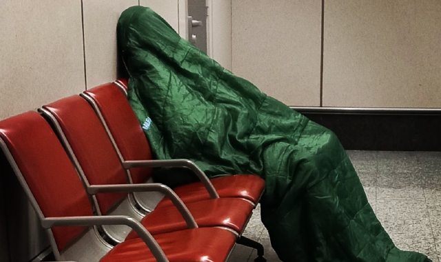 Uno degli ultimi controlli a Malpensa