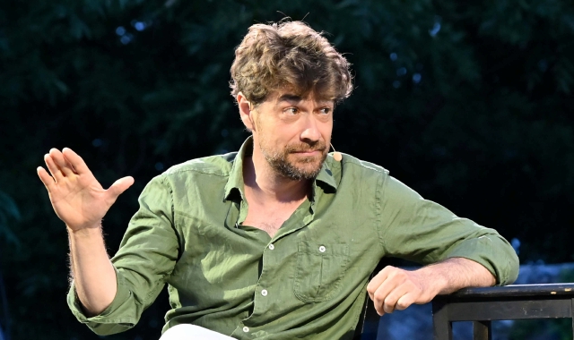 Giovanni Scifoni al Sacro Monte (foto Puricelli, Blitz)