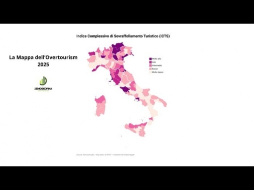 Overtourism, Rimini Venezia Bolzano le mete più esposte