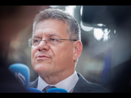 Sefcovic vola a Washington per nuovi colloqui sui dazi