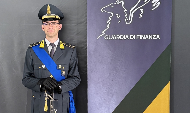 Matteo Trovero alla guida delle Fiamme gialle di Domodossola