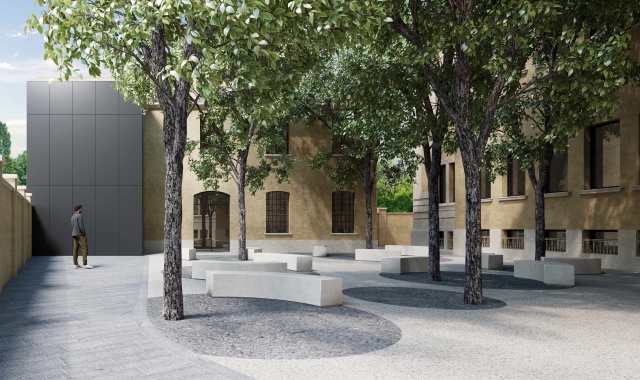 Ecco come diventerà l’ex liceo Verri (foto Comune di Legnano)