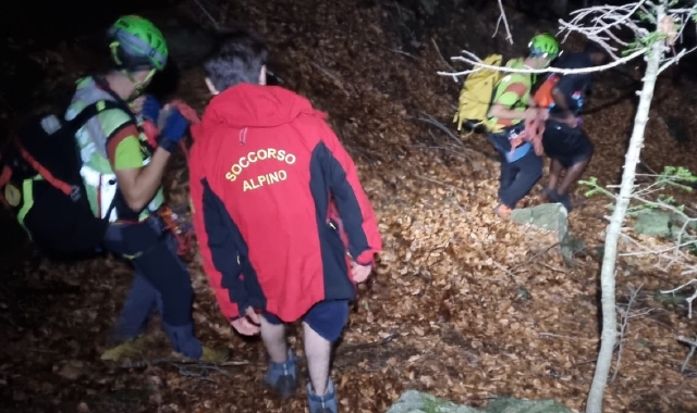 Bloccati in montagna: sette ragazzi recuperati nella notte in Valle Vigezzo