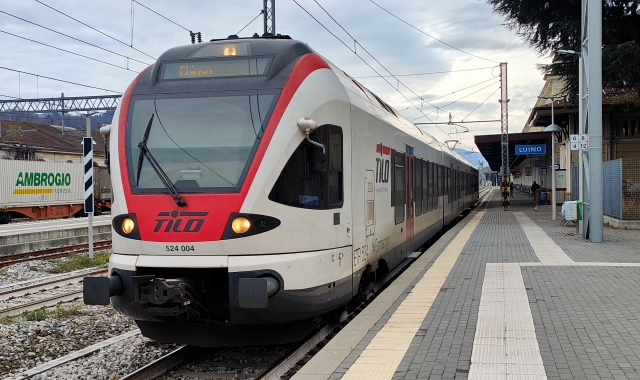 Stabio-Malpensa, stop ai treni Tilo per un mese