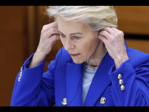 Von der Leyen, 'al lavoro con Usa, ma commercio è altrove'