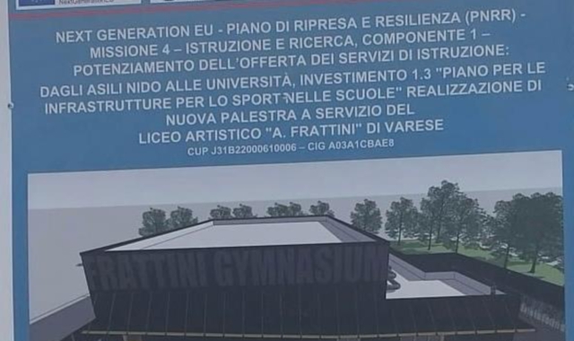 Una nuova palestra per l'Artistico di Varese