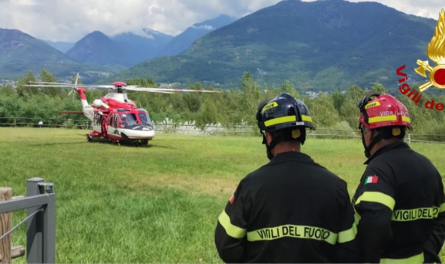 Bloccato dalla nebbia sul Monte Leone: lo salva l’elicottero