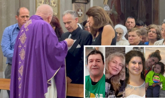 «Una tragedia insensata»: l’addio di Gravellona alla famiglia Visconti