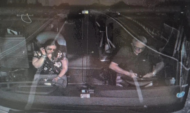 Il fotogramma ripreso dalle telecamere della Pedemontana