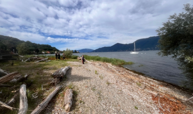 Il luogo dove è stato trovato il corpo della donna