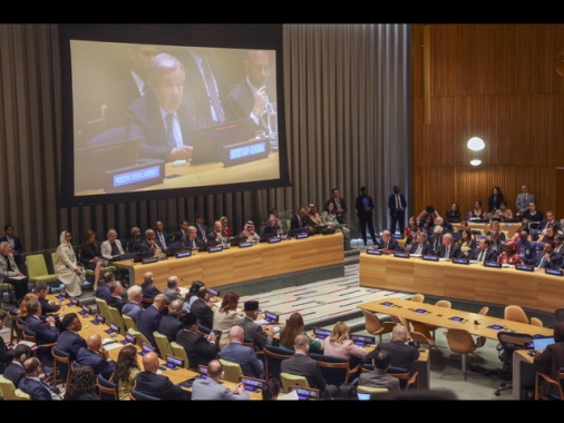 Italia all'Onu, priorità tregua e assistenza umanitaria a Gaza