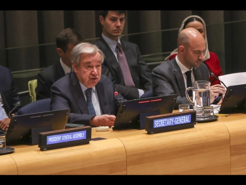Guterres, 'pace in Medio Oriente è un impegno non un sogno'