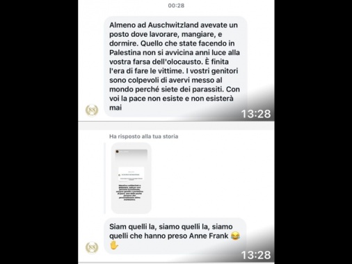 'Ad Auschwitz avevate da mangiare', Nahum denuncia haters