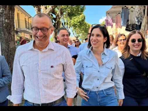 Schlein nelle Marche con Ricci, 'forza, andiamo a vincere'