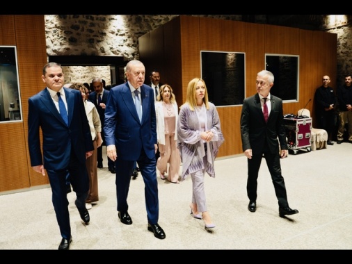Meloni-Erdogan-Dbeibah, rispondere a sfida migratoria